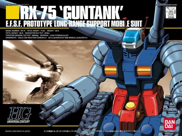 [Pre-order] 2023 09 - 1/144 HGUC GUNTANK - Giá Order: 160k