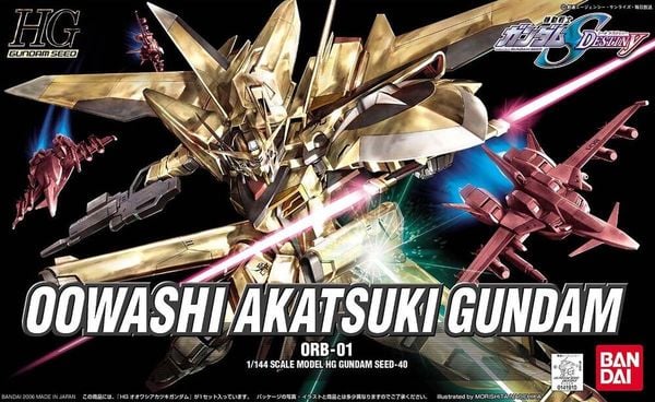 HG SEED 1/144 OOWASHI AKATSUKI GUNDAM
