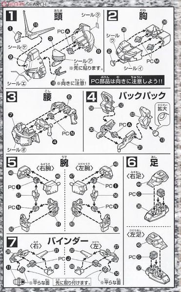 SD BB 207 GUNDAM GP-03D