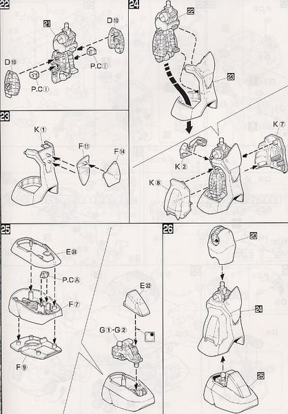 MG 1/100 MS-07B-3 Gouf Custom