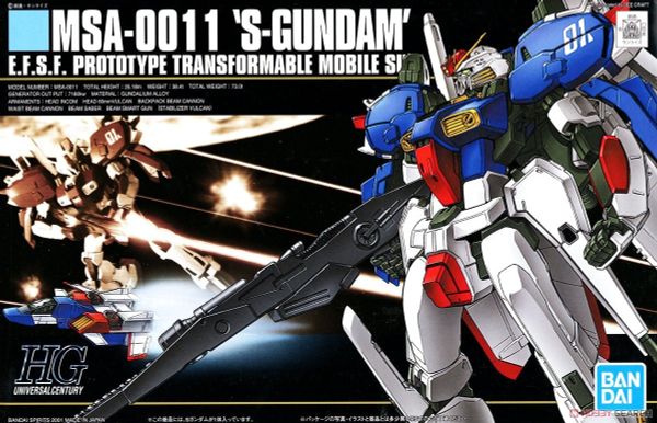 HGUC 1/144 MSA-0011 S GUNDAM