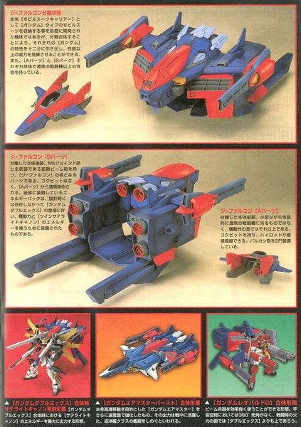 HG 1/100 G Falcon Unit Double X