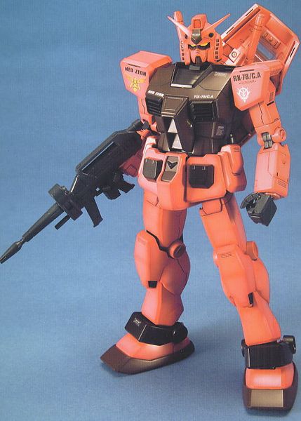 MG 1/100 RX-78/C.A. Casval Custom Gundam ver 1.5