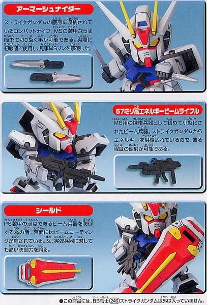 SD BB 246 STRIKE GUNDAM