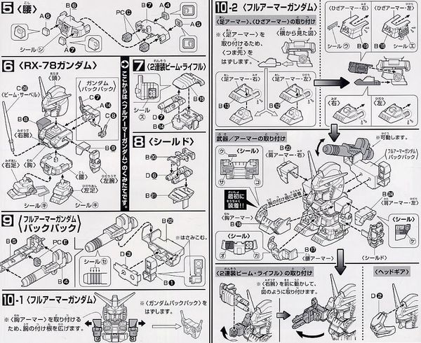 SD BB 251 FA GUNDAM / FULL ARMOR GUNDAM