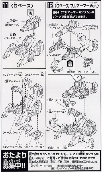 SD BB 251 FA GUNDAM / FULL ARMOR GUNDAM