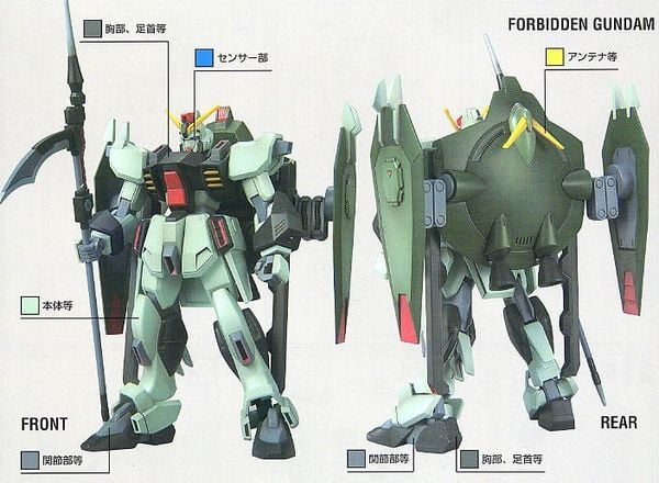 HG Seed 1/144 Forbidden Gundam