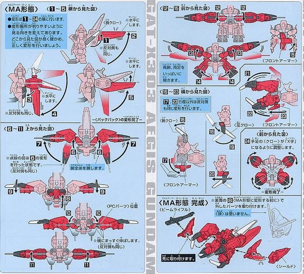 SD BB 261 AEGIS GUNDAM