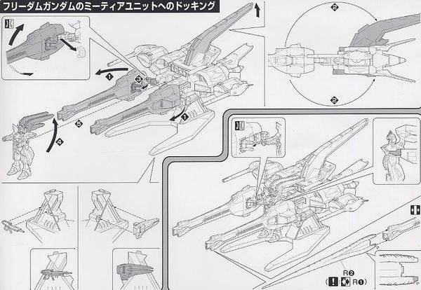 HG SEED 1/144 METEOR UNIT + FREEDOM GUNDAM