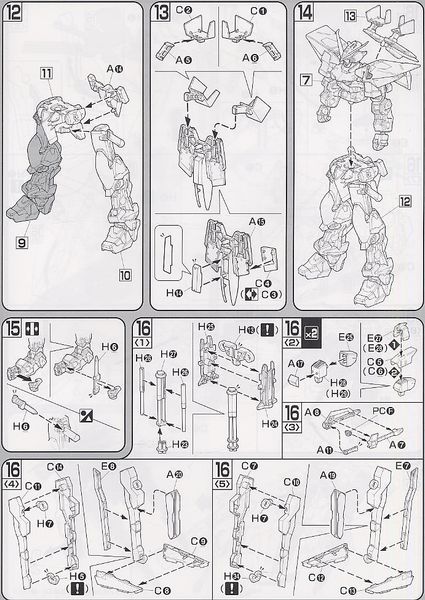 1/100 Gundam Astray Blue Frame Second L