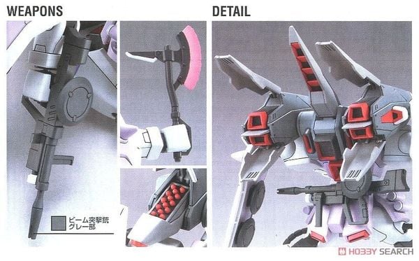 HG SEED 1/144 BLAZE ZAKU PHANTOM - REY ZA BURREL CUSTOM