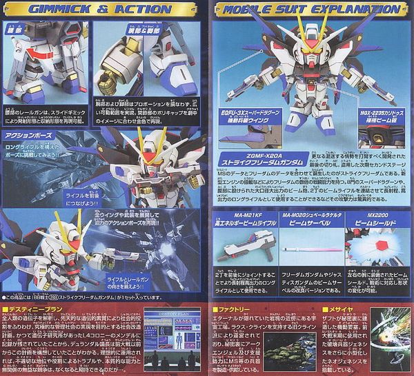SD BB 288 STRIKE FREEDOM GUNDAM