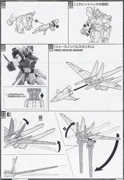 MG 1/100 FORCE IMPULSE GUNDAM