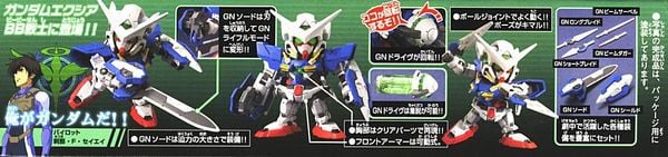SD BB 313 GUNDAM EXIA