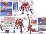 MG 1/100 ZGMF-X19A Infinite Justice Gundam