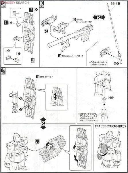 MG 1/100 RGM-79 GM Ver.2.0