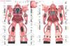 RG 1/144 MS-06S Zaku II - Char Aznable Custom