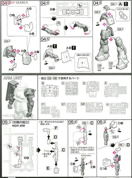 RG 1/144 MS-06S Zaku II - Char Aznable Custom