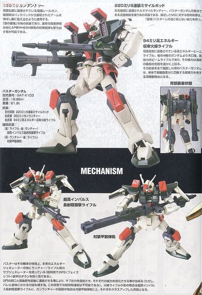 HG Seed 1/144 Buster Gundam