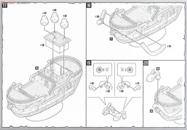 ONE PIECE - GRAND SHIP COLLECTION - GOING MERRY
