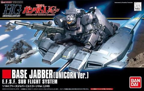 HG UC 1/144 BASE JABBER - UNICORN Ver