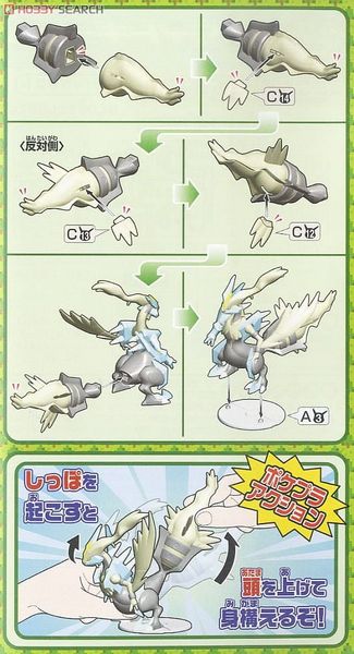 POKEPLA COLLECTION SELECT SERIES WHITE KYUREM