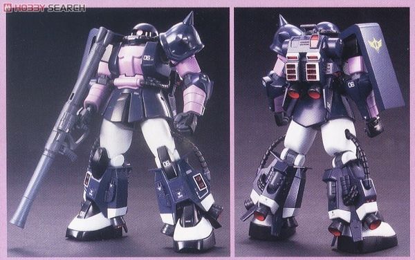 1/144 HGUC MS-06R-1A ZAKU II BLACK TRISTARS