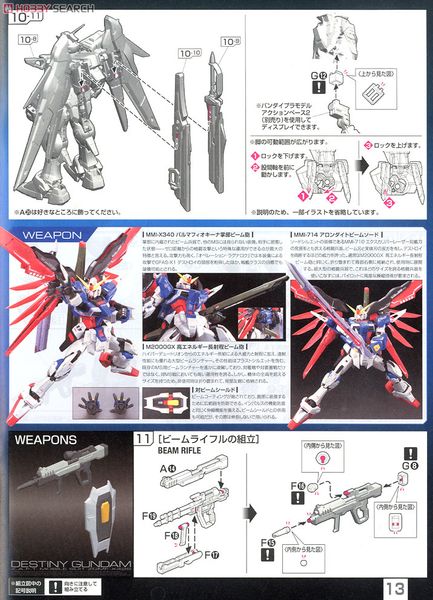 RG 1/144 Destiny Gundam