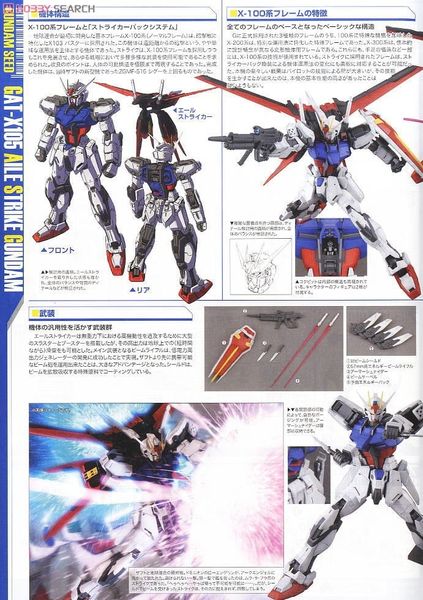 MG 1/100 Aile Strike Gundam ver.RM - Ichiban Kuji Last One