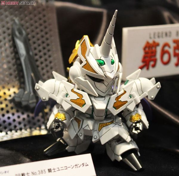 SD BB 385 LEGENDBB KNIGHT UNICORN GUNDAM
