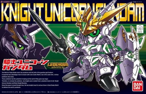 SD BB 385 LEGENDBB KNIGHT UNICORN GUNDAM