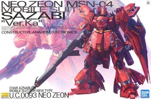 MG 1/100 Sazabi Ver Ka