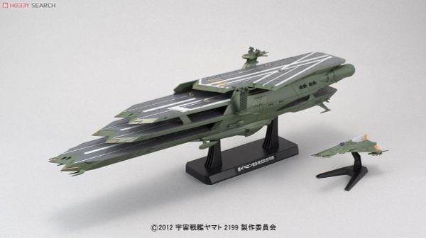 Mecha Collection - Space Battleship Yamato - 1/1000 GAIPERON CLASS Multi-Level Space Carrier - BALGRAY