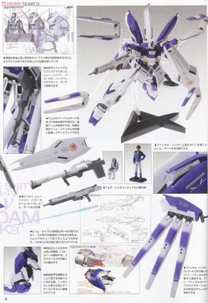 MG 1/100 RX-93-ν2 Hi-Nu GUNDAM Ver.Ka