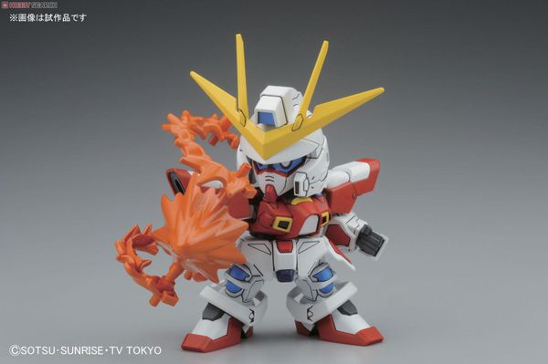 SD BB 396 BUILD BURNING GUNDAM