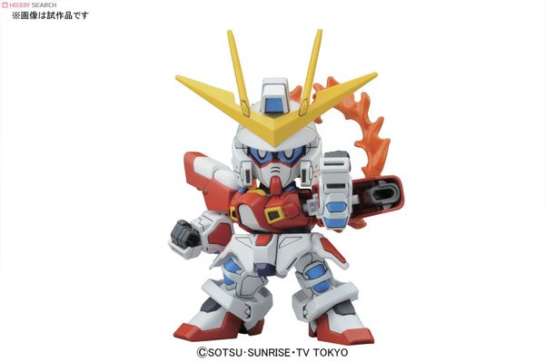 SD BB 396 BUILD BURNING GUNDAM