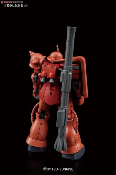 HG GTO 1/144 MS-06S Zaku II - Char Aznable Custom