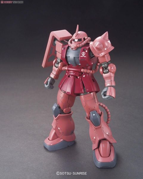HG GTO 1/144 MS-06S Zaku II - Char Aznable Custom