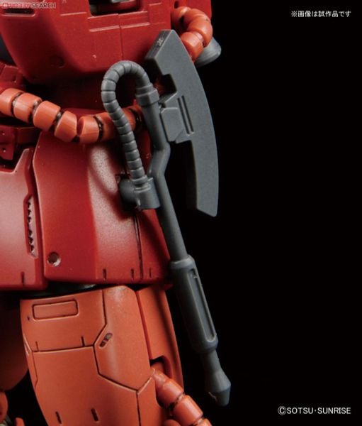 HG GTO 1/144 MS-06S Zaku II - Char Aznable Custom