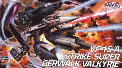 Hasegawa - Macross - 1/72 VF-1S/A STRIKE/SUPER GERWALK VALKYRIE