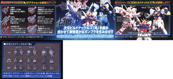 HG BC 1/144 JIGEN BUILD KNUCKLES - KAKU