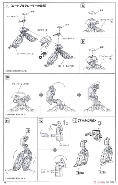 Kotobukiya GT001 Modeling Support Goods Gigantic Arms 01 Powered Guardian Kit