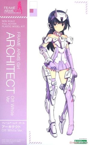 Kotobukiya - FRAME ARMS GIRL - ARCHITECT OFF WHITE VER.