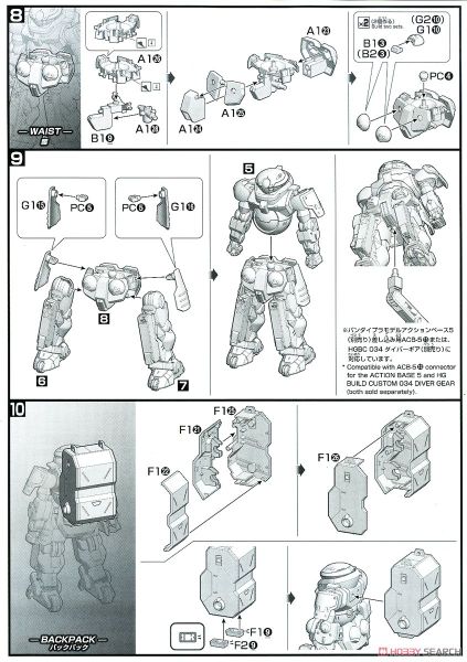 HG BD 1/144 GRIMOIRE RED BERET