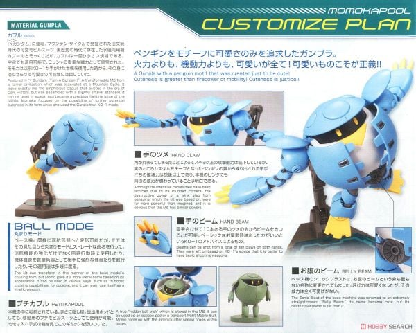 HG BD 1/144 MOMOKAPOOL