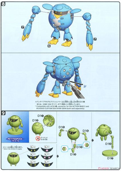 HG BD 1/144 MOMOKAPOOL