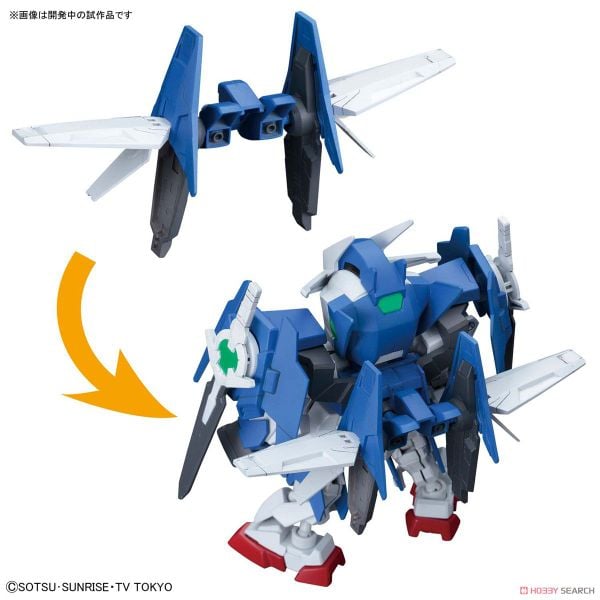 SD CS GUNDAM CROSS SILHOUETTE GUNDAM 00 DIVER ACE