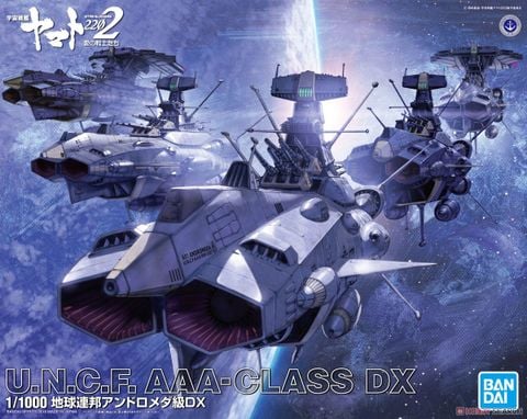 Mecha Collection - Space Battleship Yamato STAR BLAZERS 2202 - 1/1000 UNCF AAA-CLASS DX