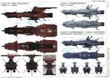 Mecha Collection - Space Battleship Yamato STAR BLAZERS 2202 - 1/1000 UNCF AAA-CLASS DX