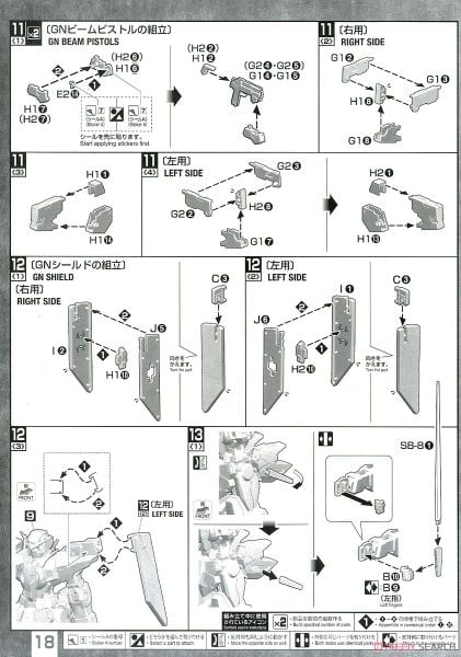 MG 1/100 Gundam Dynames
